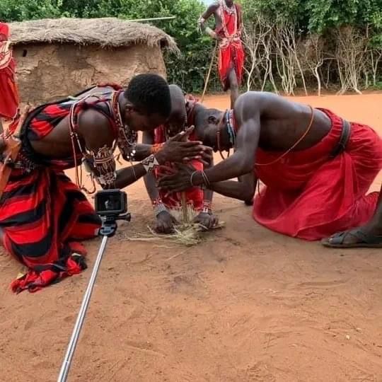 Masai village in Kenya