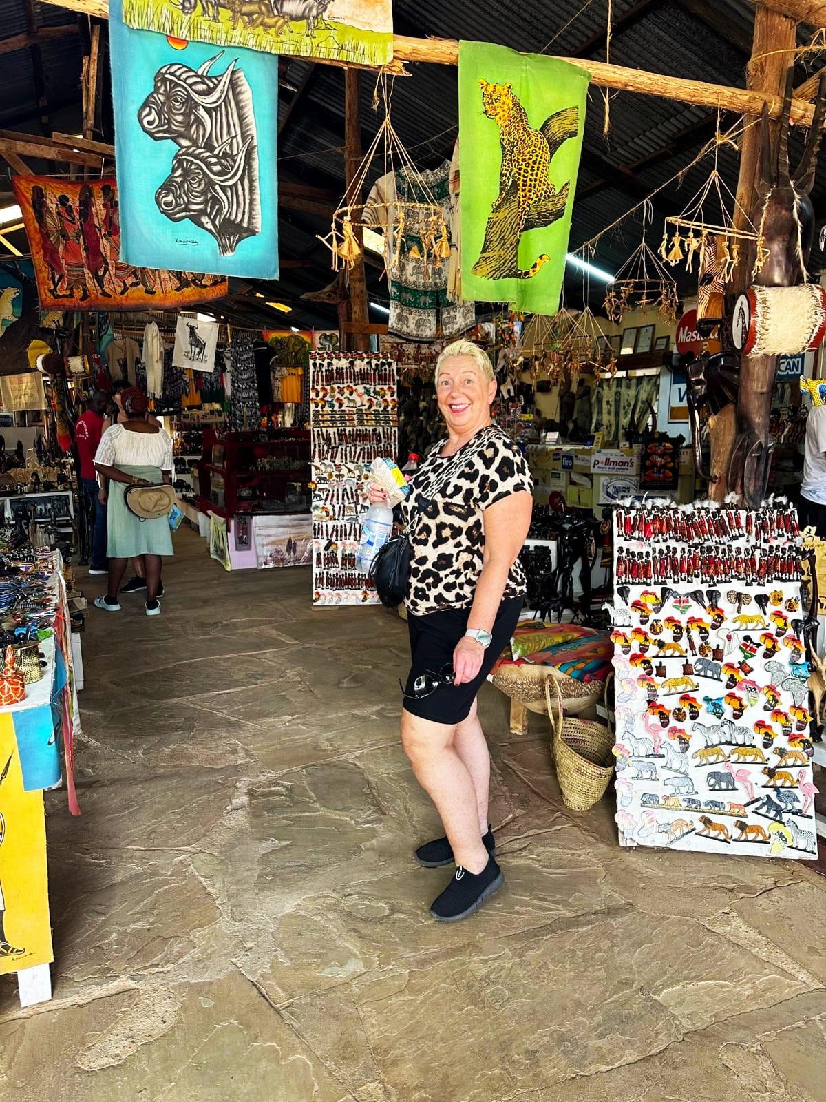 Massai-Markt.Besuchen Sie den Massai-Markt und lernen Sie ihre Geschichte kennen